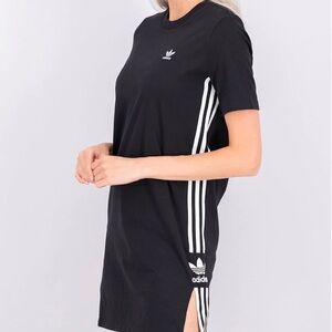 Adidas Black Dress with White Accents